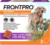 Frontpro Anti vlooien kauwtablet - Hond XL 25-50 kg - 3 tabletten