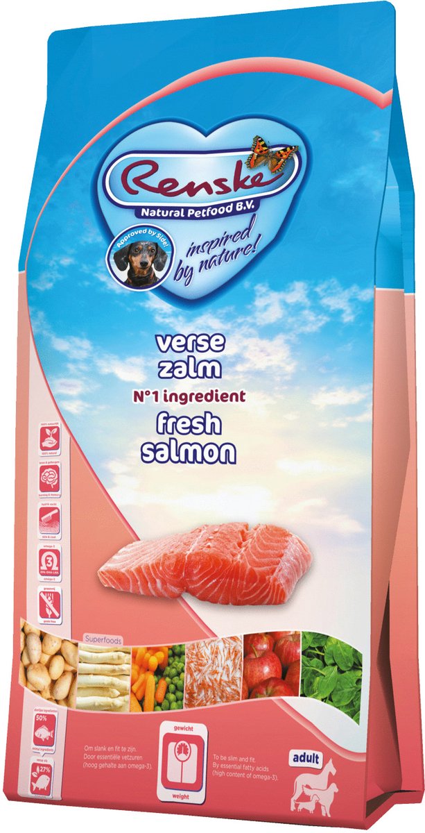 Renske Super Premium Adult Zalm Graanvrij