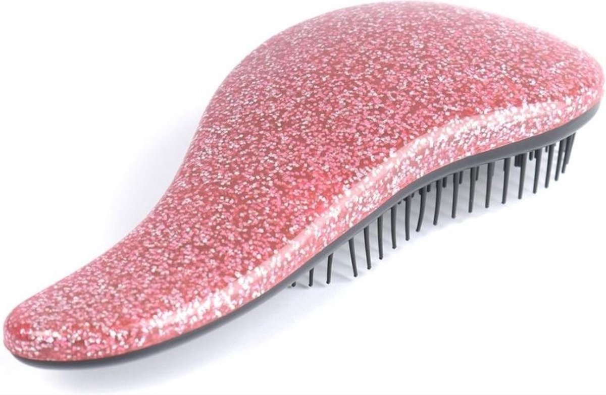 Scoby - Anti Klit Borstel - Haarborstel - Anti klit - Hairbrush - Compacte borstel - Haar borstel - Roze