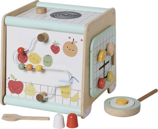 Vertbaudet Activiteitenkubus FSC¨ houten kitchenette van VER — afbeelding 2