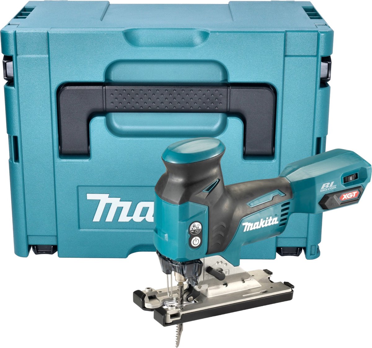 Makita JV 001 GZ01 Accu-decoupeerzaag 40 V max. 135 mm borstelloos + Makpac - zonder accu, zonder oplader