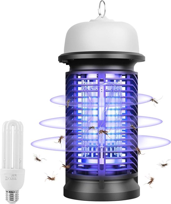 HENDI Vervangingslampen voor insectenverdelgers, 2 stuks, voor HENDI insectenverdelgers (270080, 270066, 270165), reservelamp, insectenlamp, vliegenvanger, 2x 230V/15W, 451x25x(H)25mm