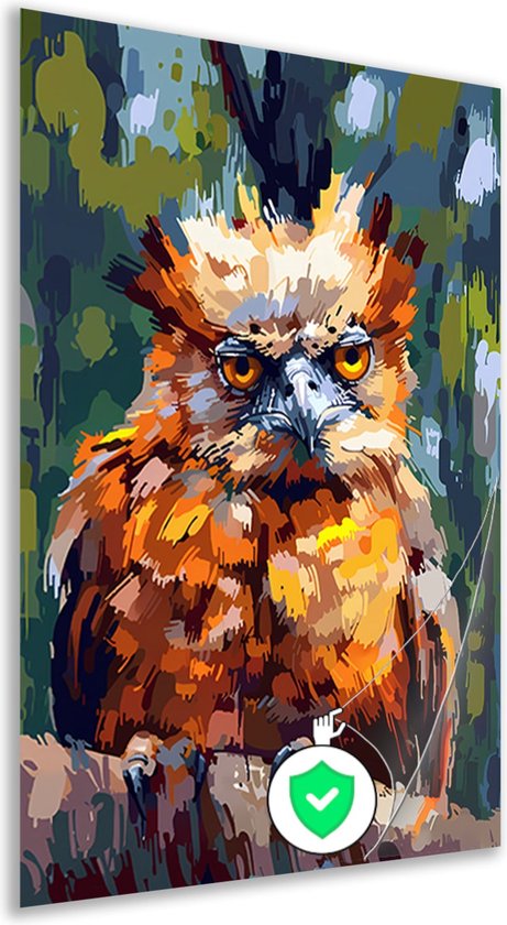 Affiche Vogel - Décoration murale Animaux - Décoration murale fond - Décoration murale campagne - Posters salon - Affiche décoration maison 70x105 cm