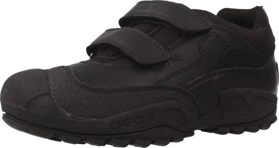 GEOX NEW SAVAGE ABX JONGENS Veterschoenen - ZWART