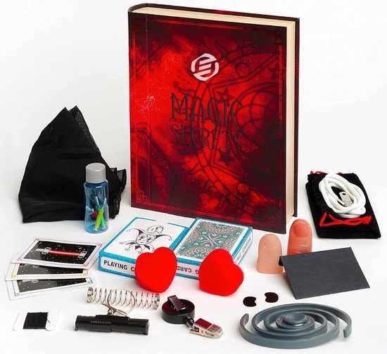 Foto: Equivera goocheldoos magic set goocheldoos voor kinderen en volwassenen magic tricks set goochelen premium