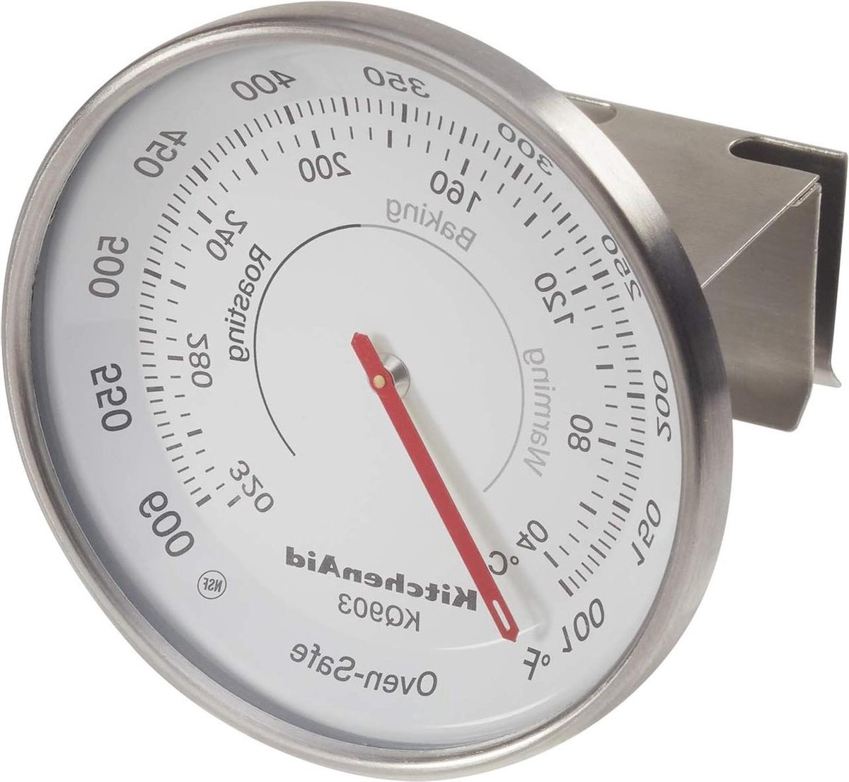 Instelbare oventemperatuurmeter - temperatuurbereik 40 °C tot 320 °C Thermometer oven