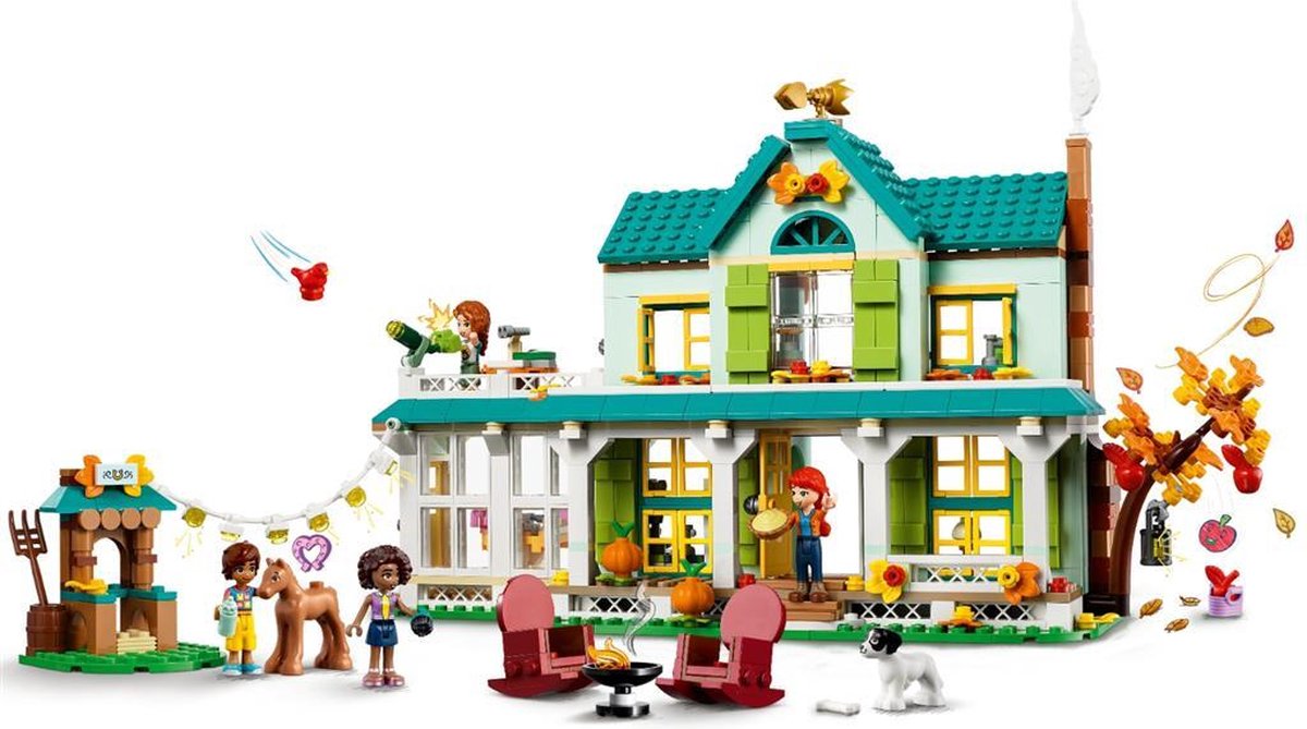 LEGO Friends Autumns huis, Poppenhuis Speelset met Minipoppetjes en Accessoires - 41730 — afbeelding 7