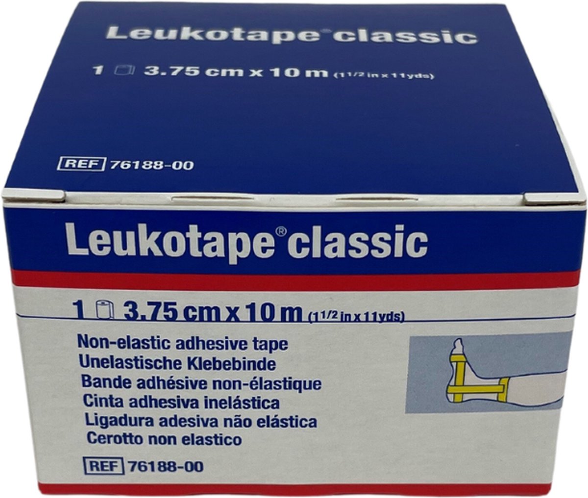 Goedkoopste Leukotape Classic Geel 3,75cm x 10m (76188-00