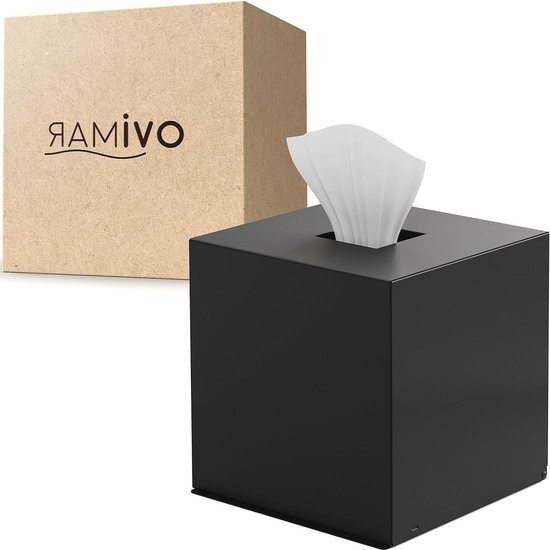 1 Stks Roze Tissue Houder, Vierkante PU Lederen Tissue Box Cover, Moderne Tissue Box Houder Organizer voor Badkamer, Night Stands, Kantoor