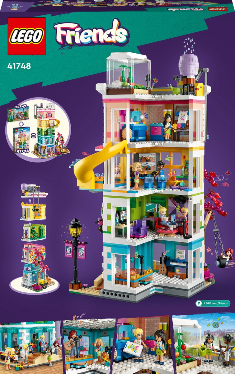 LEGO Friends Heartlake City Buurtcentrum Modular Building Speelgoed Set - 41748 — afbeelding 21