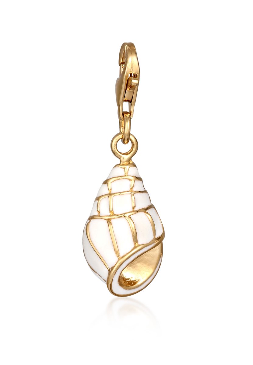 Elli - Bedel - Muschel Anhänger Strand 925 Sterling Silber - Dames
