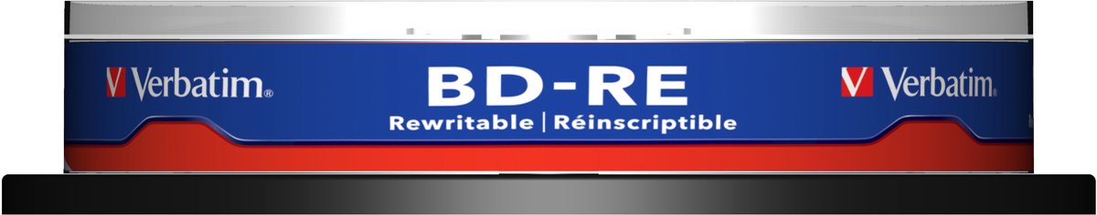Verbatim 43694 Blu-ray BD-RE disc 25 GB 10 stuk(s) Spindel