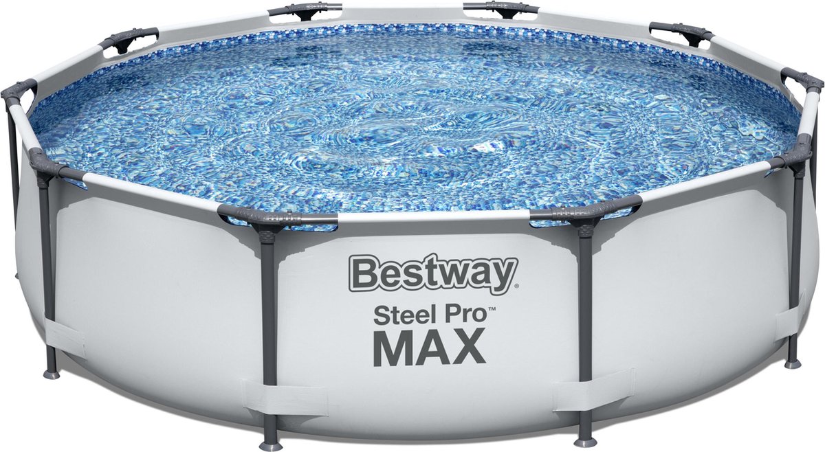Bestway Zwembad Steel Pro MAX 56406 - FrameLink Systeem - Eenvoudig op te Zetten - 305 x 76 cm — afbeelding 16