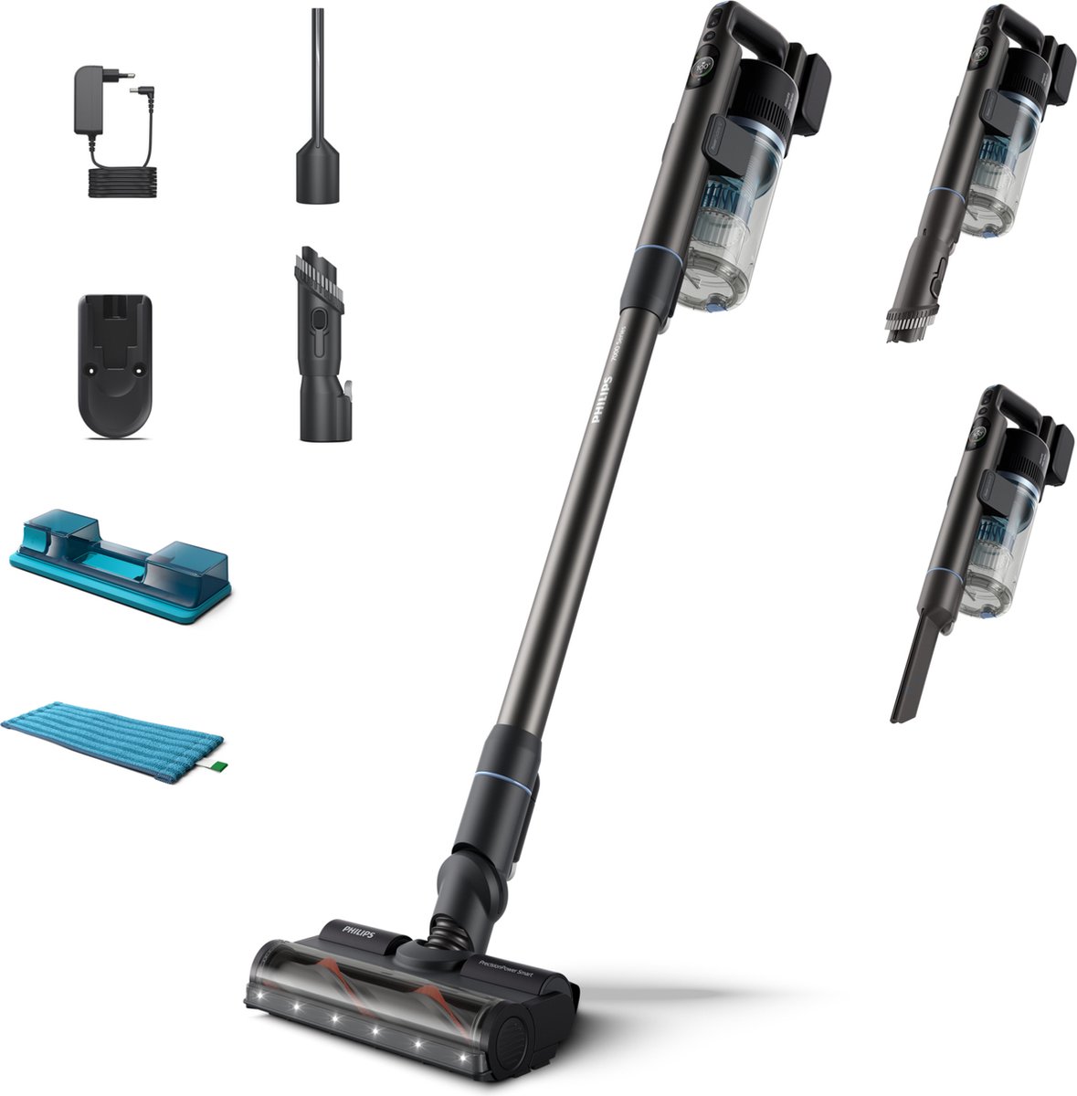 Philips 7000 series XC7053/01 Aqua snoerloze stofzuiger uit de 7000-serie