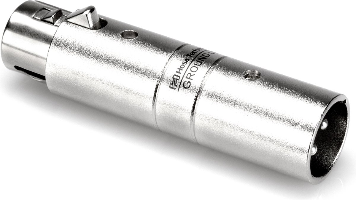 Hosa GLT-255 Ground Lifter XLR3F to XLR3M