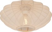Lucide CORINA - Plafonnière (Plafondlamp) - Ø 40 cm - 1xE27 - Beige - Japandi