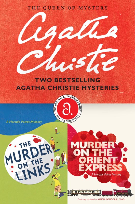 The Murder on the Links & Murder on the Orient Express Bundl ... - cover