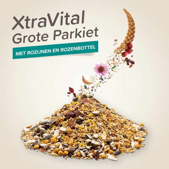 Beaphar Xtravital Grote Parkie - Vogelvoer - 500 g