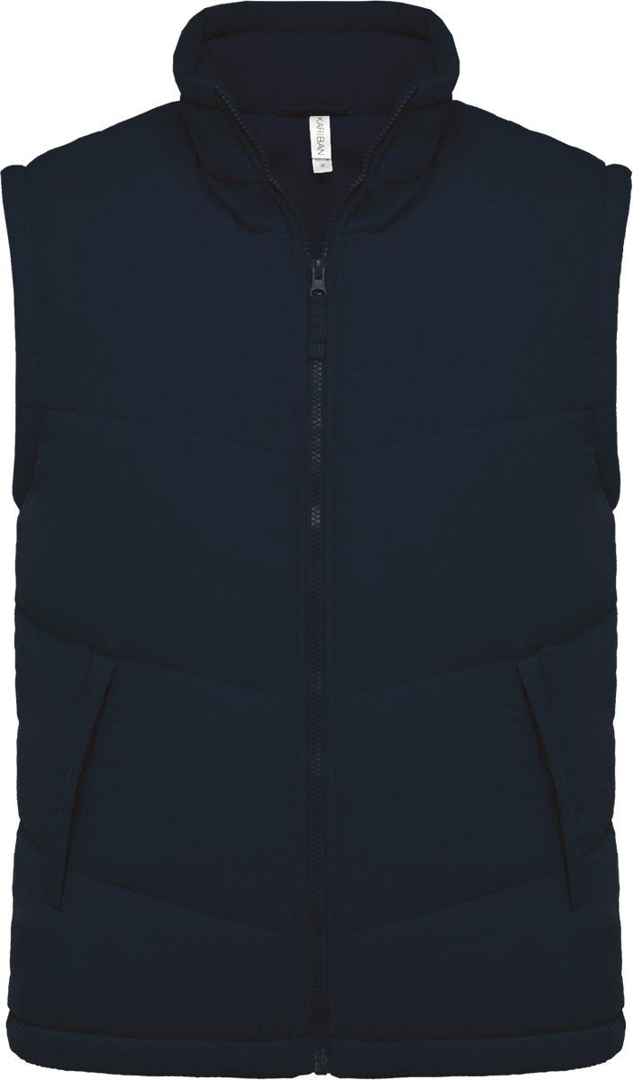 Kariban Met fleece gevoerde bodywarmer K6118 - Navy - S