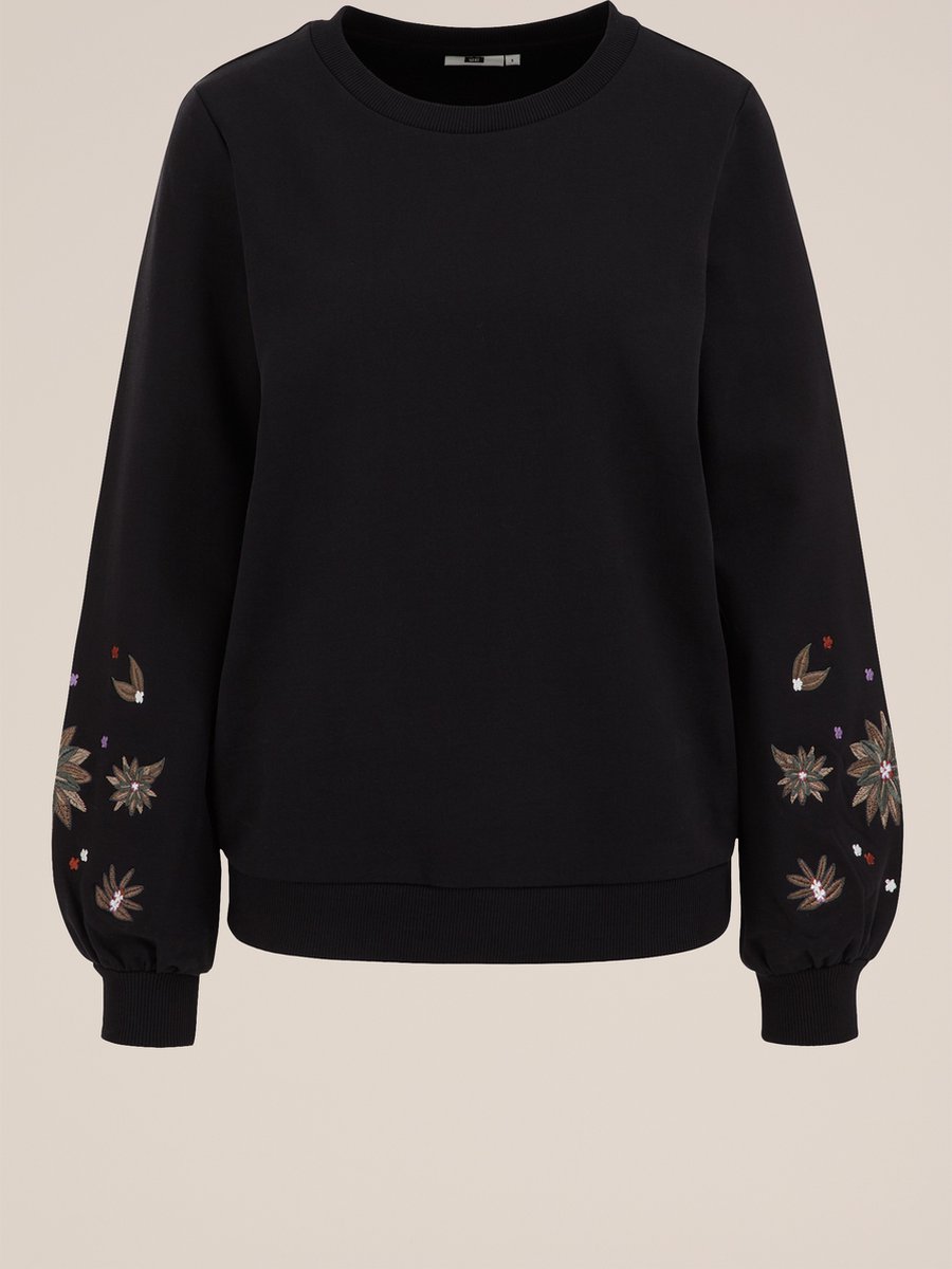 WE Fashion Dames sweater met borduursel op Prijzenvolger.com