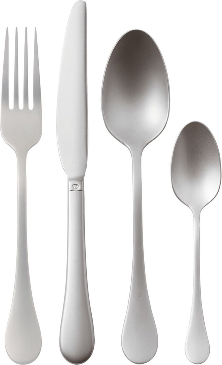 Sambonet Bestekset Bloom - Antique RVS - Monoblock - 24 delig / 6 personen