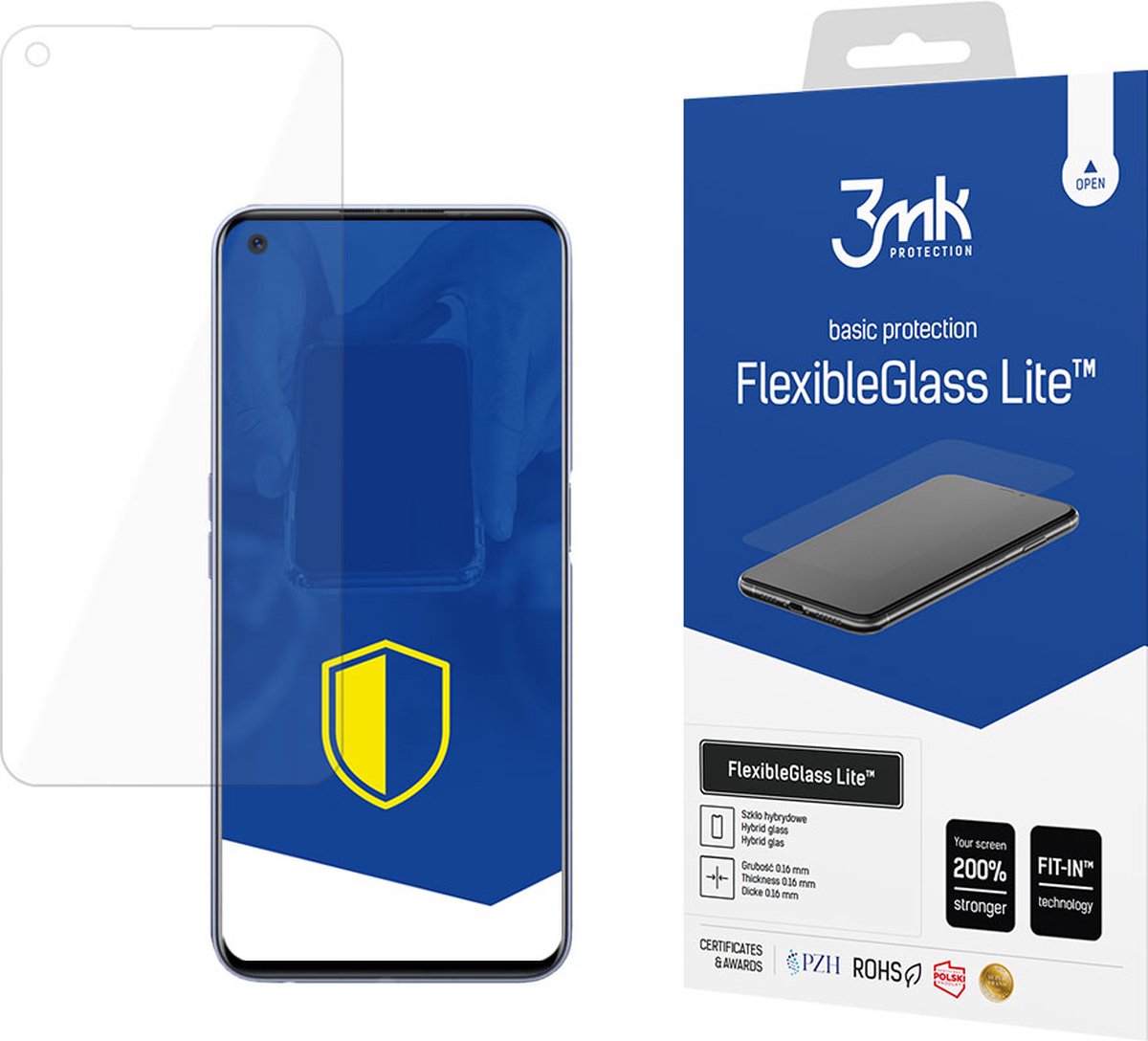 Realme GT 5G - 3mk FlexibleGlass Lite