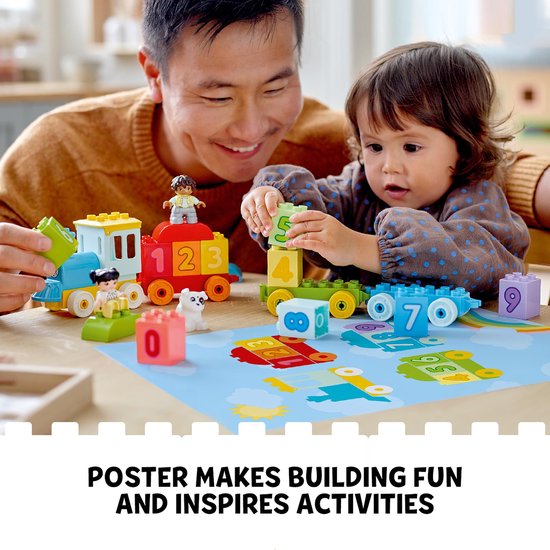 LEGO DUPLO Getallentrein Leren Tellen - 10954