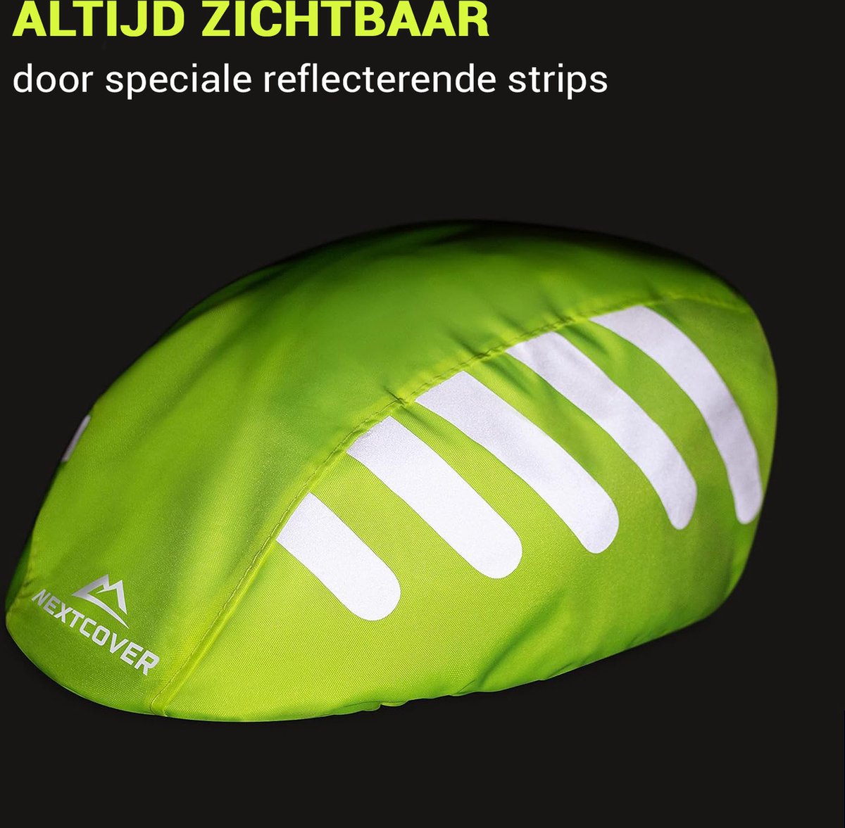Universele regenhoes, fietshelm, regenbescherming voor fietshelm, regenbescherming, fiets, reflecterende fietshelm, regenhoes, helmhoes, fiets, regenbescherming, helm voor alle helmen
