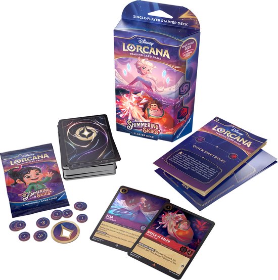 Foto: Disney lorcana starter deck wreck it ralph elsa set 5 trading card game eng 