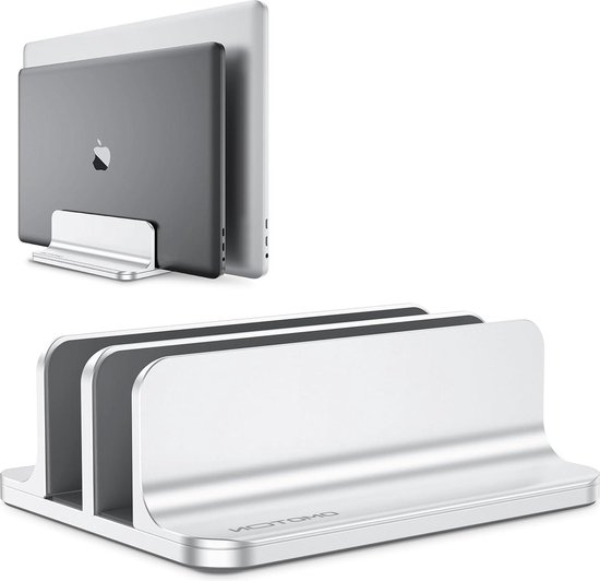 Laptoponderbureauhouder – 3 Stuks, Van Koolstofstaal, Met Schroeven En Siliconen Pads, Voor Laptop, Router, Kabelbox