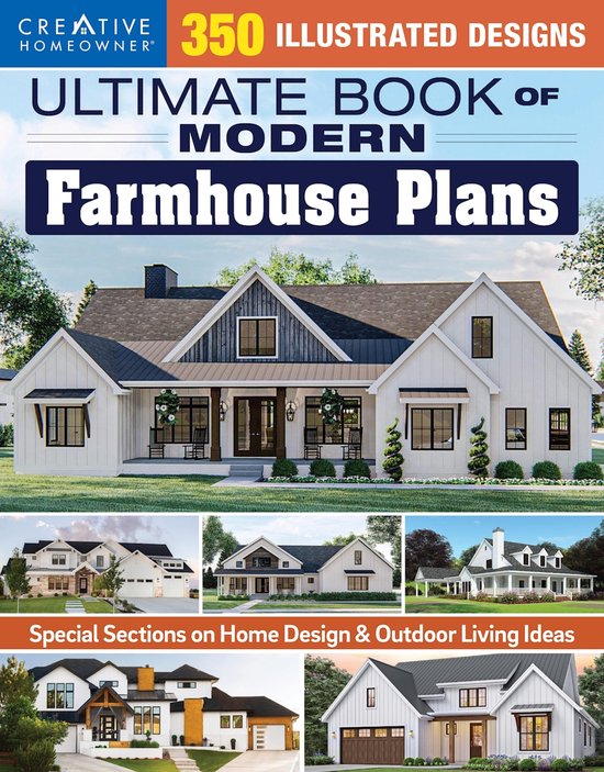 Ultimate Book of Modern Farmhouse Plans - cover