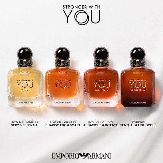 Emporio Armani Stronger With You Intensely 100 ml Eau de Parfum - Herenparfum