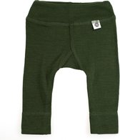 Pantalon Bébé en laine mérinos - Vert fusil - 68 - 6 à 9 mois