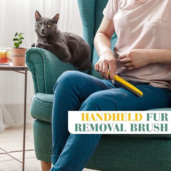 balai en caoutchouc avec manche télescopique Balai Coiffeur Balai poils d' animaux Balayer