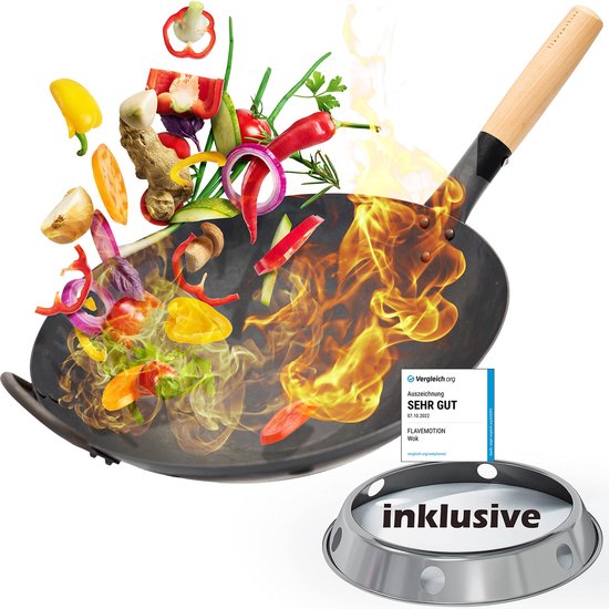 GOENN 32cmstainless Wok Pan Uncoated Fying Pan Staal Smeden For Elektrische Inductie En Gas Fornuizen Gezond GOENN 32cmstainless Wok Pan Uncoated Fying Pan Staal Smeden For Elektrische Inductie En Gas Fornuizen Gezond