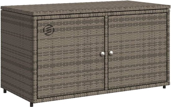 GIANTEX Tuinkast van acaciahout, outdoor opbergkast met 2 planken, bijzetkast voor balkon, terras, achtertuin, 80 x 40 x 90,5 cm