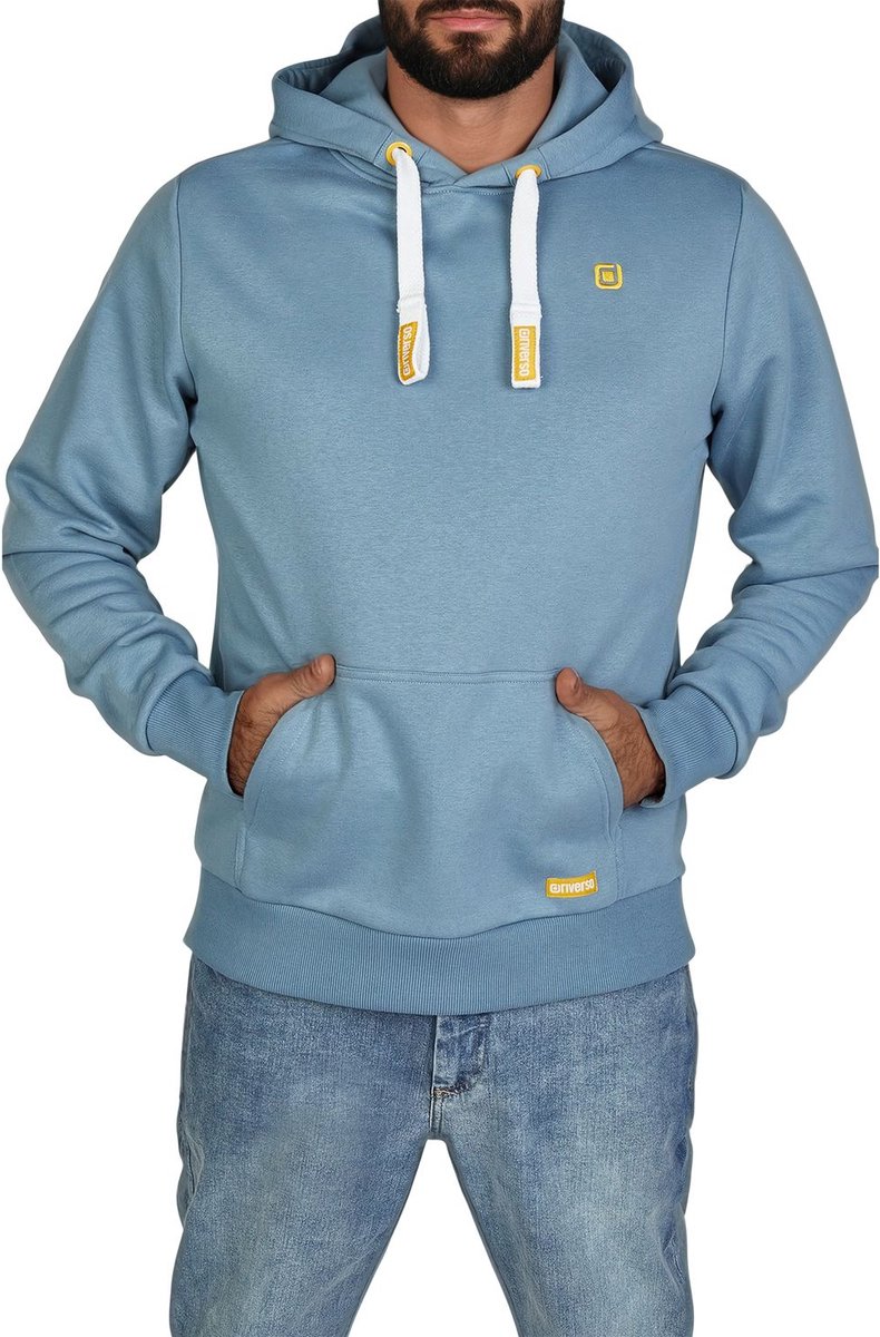 riverso Heren trui RIVLinus regular fit Blauw XXL Volwassenen hoodie / capuchon trui