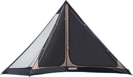 Koepeltent Como 4 persoonstent Familietent Campingtent Grote vestibule