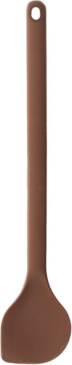 Keuken Spatel Silicone Bruin SILLINIE 28 cm - Keukenspatel - Bakspaan - Bak - Pannenlikker