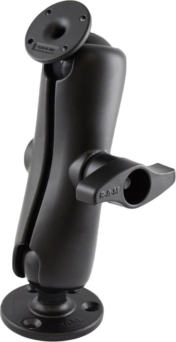 Balbevestiging met Ronde AMPS Plaat en Grote Ronde Plaat - Medium RAM-D-101-254U