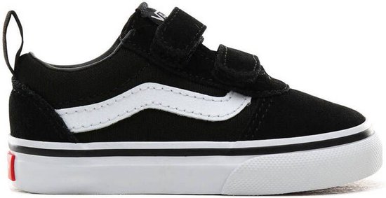 Foto: Vans td ward v suede canvas black white maat 21