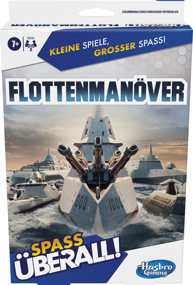 Hasbro Gaming Battleship Grab & Go Bordspel Strategie