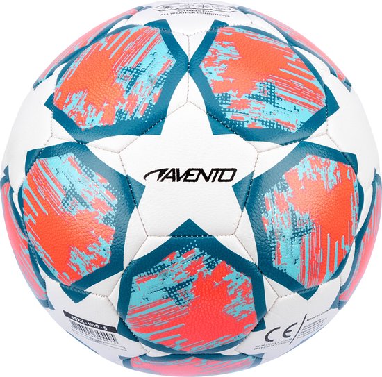 Avento Voetbal - Star Wizard - Blauw - Maat 5 - ⌀ ca. 22 cm