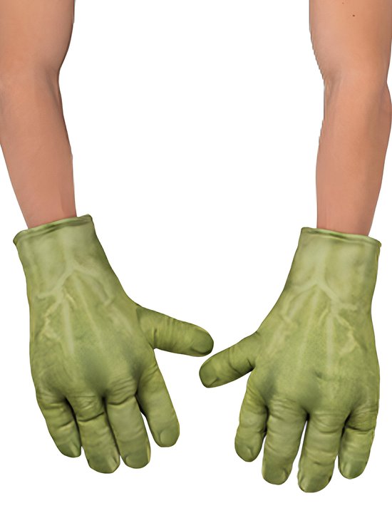RUBIES FRANCE - Gevoerde Hulk handschoenen voor kinderen