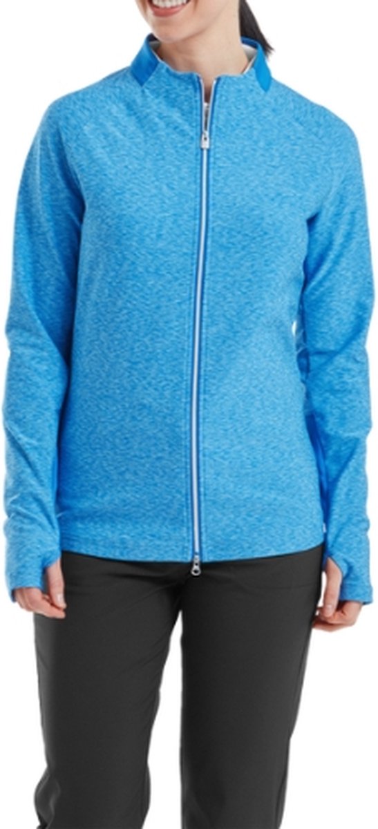 Footjoy Full Zipp Midlayer Dames Blauw van Footjoy — afbeelding 2