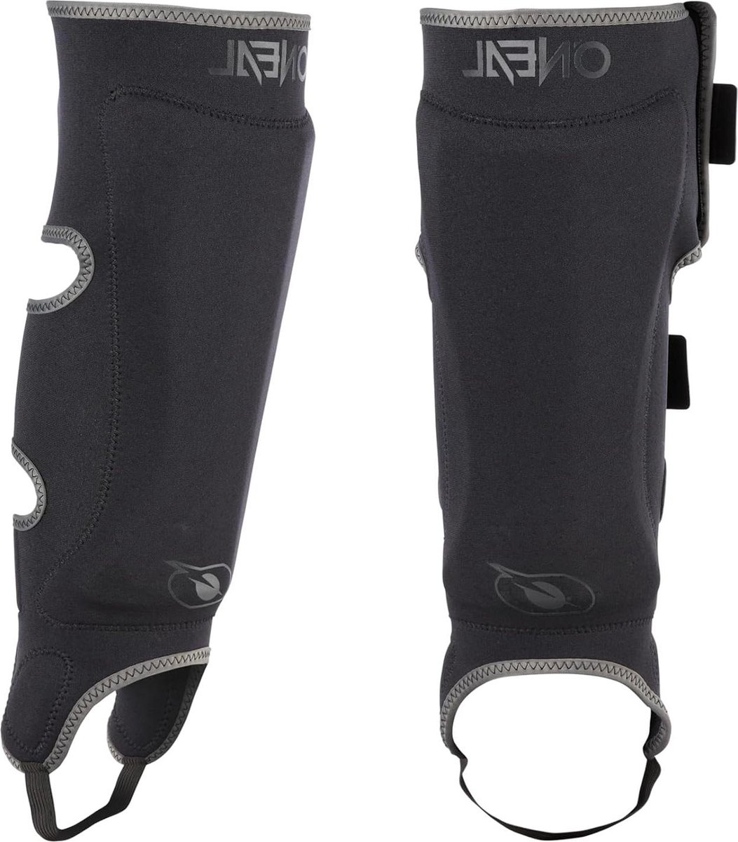Lichtgewicht Motorcross Enduro Scheenbeschermers - Neopreen - Volwassenen - Zwart - Maat S
