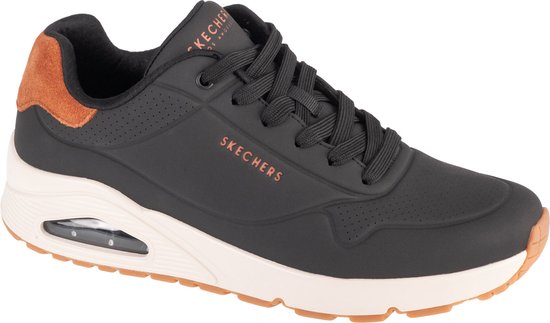 Skechers Uno - Suited On Air 183004-BLK, Homme, Zwart, Baskets pour femmes, taille: 42.5