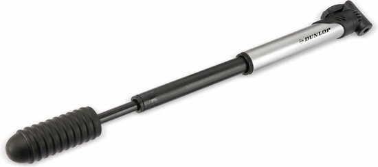 Fietspomp - Mini fietspomp - 20-46 cm - Zwart fietspomp met drukmeter — afbeelding 4