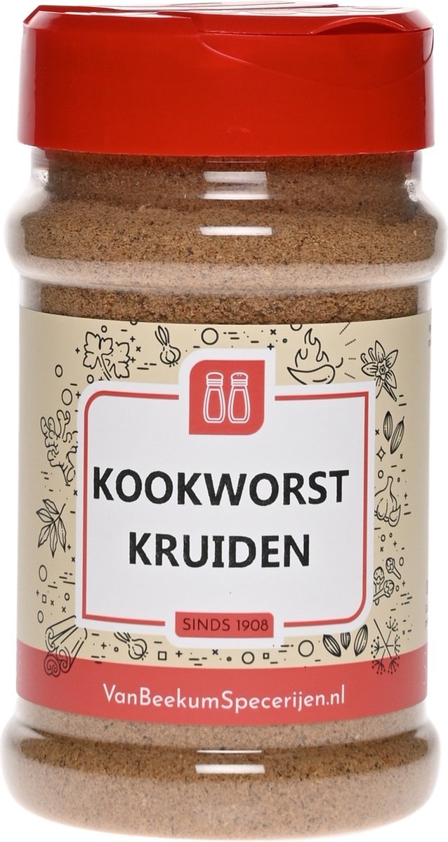 Goedkoopste Van Beekum Specerijen - Kookworst Kruiden - Strooibus 150 gram