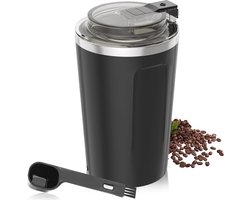 Elektrische koffiemolen voor kruiden, noten en granen - Draagbare maalwerk voor perfect gemalen koffie